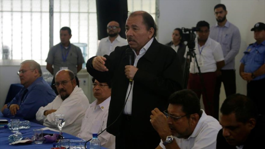 NICARAGUA / PRESIDENTE DANIEL ORTEGA ADVIERTE DEL DISEÑO DE UN GOLPE DE ESTADO