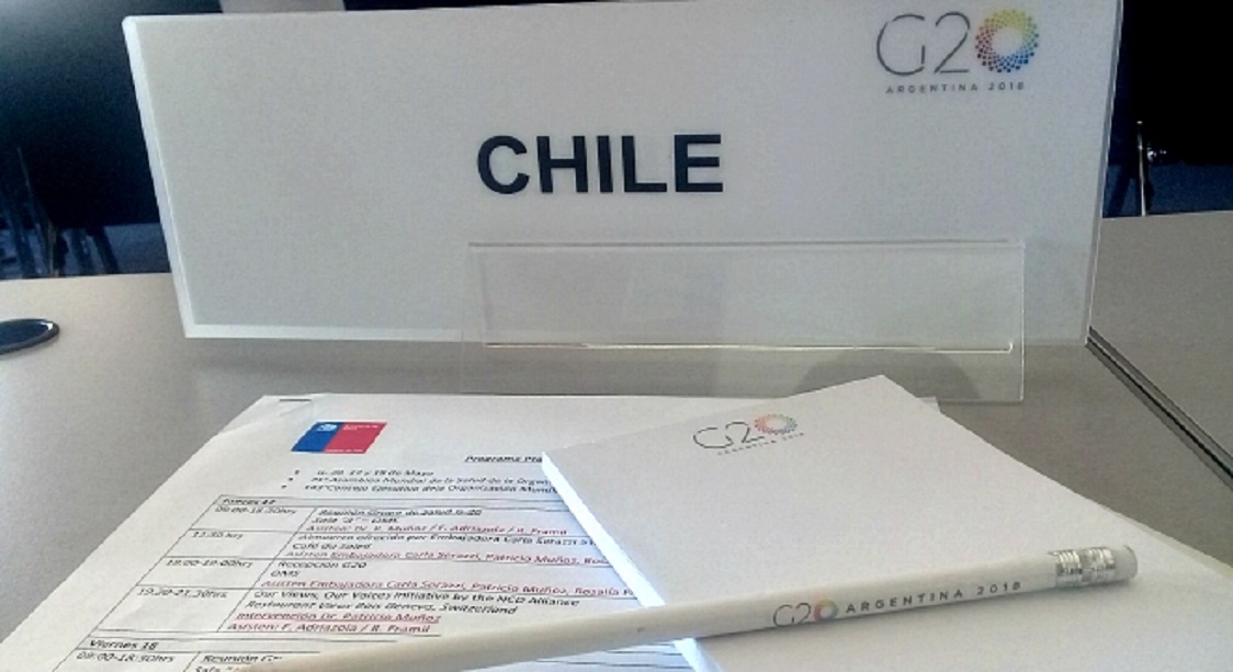 OFICINA DE COOPERACIÓN Y ASUNTOS INTERNACIONALES DEL MINSAL PARTICIPA DE REUNIÓN DE TRABAJO DEL GRUPO DE SALUD DEL G20