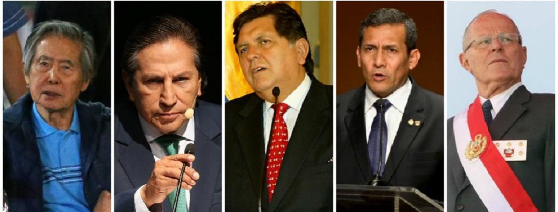  PERÚ / Los Últimos 5 Presidentes presos por corrupción