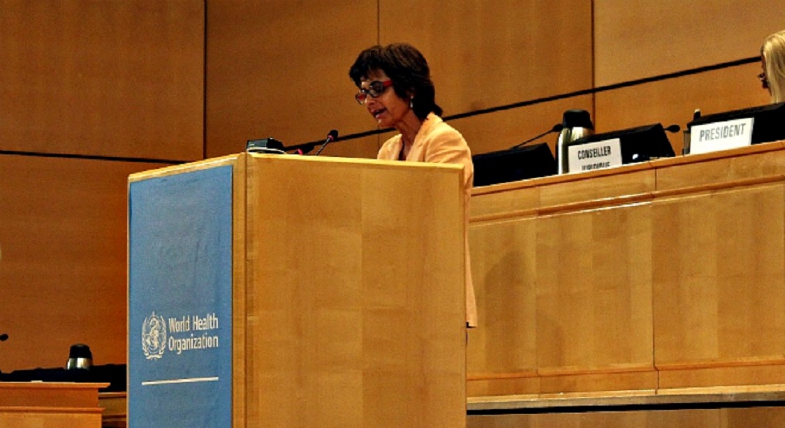 SALUD / SUBSECRETARIA DE SALUD PÚBLICA REALIZA DISCURSO EN PLENARIA DE LA 71° ASAMBLEA MUNDIAL DE LA SALUD