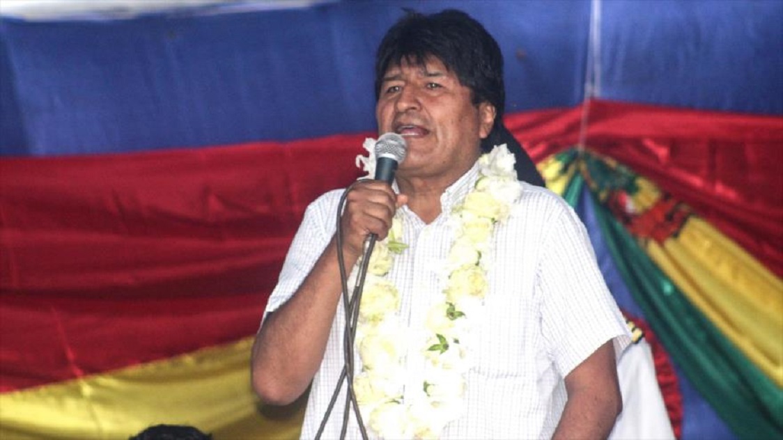  BOLIVIA / EL PRESIDENTE EVO MORALES CONDENA AFÁN “GOLPISTA” DE EE.UU DE INTERVENIR EN VENEZUELA