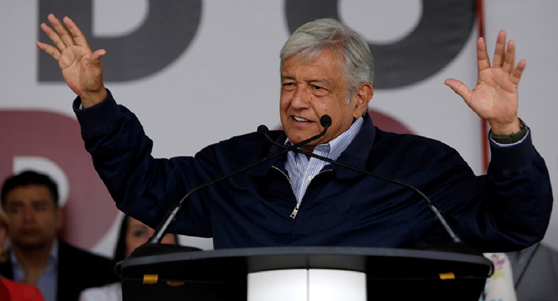 MÉXICO / CANDIDATO PRESIDENCIAL LÓPEZ OBRADOR RECIBIÓ 50% DE LAS PREFERENCIAS EN PRESTIGIOSA ENCUESTA