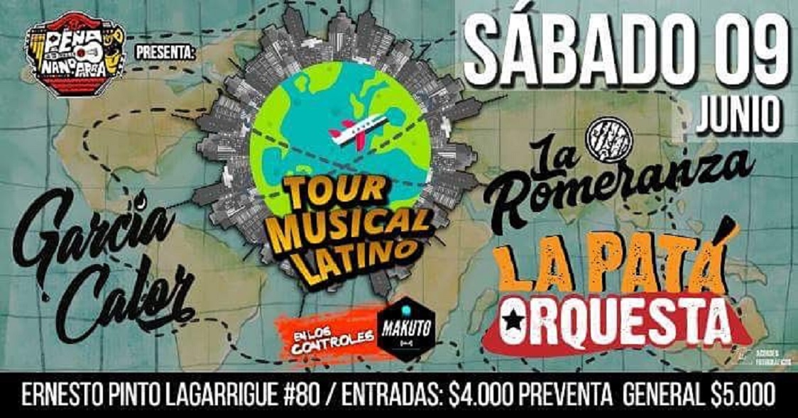 INVITA: «GARCÍA CALOR» SÁBADO 9 DE JUNIO!