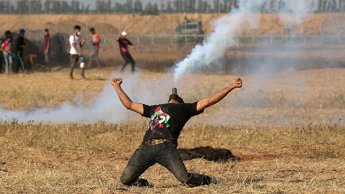  PODEROSA IMAGEN: TODA LA DESESPERACIÓN DE LAS PROTESTAS EN GAZA