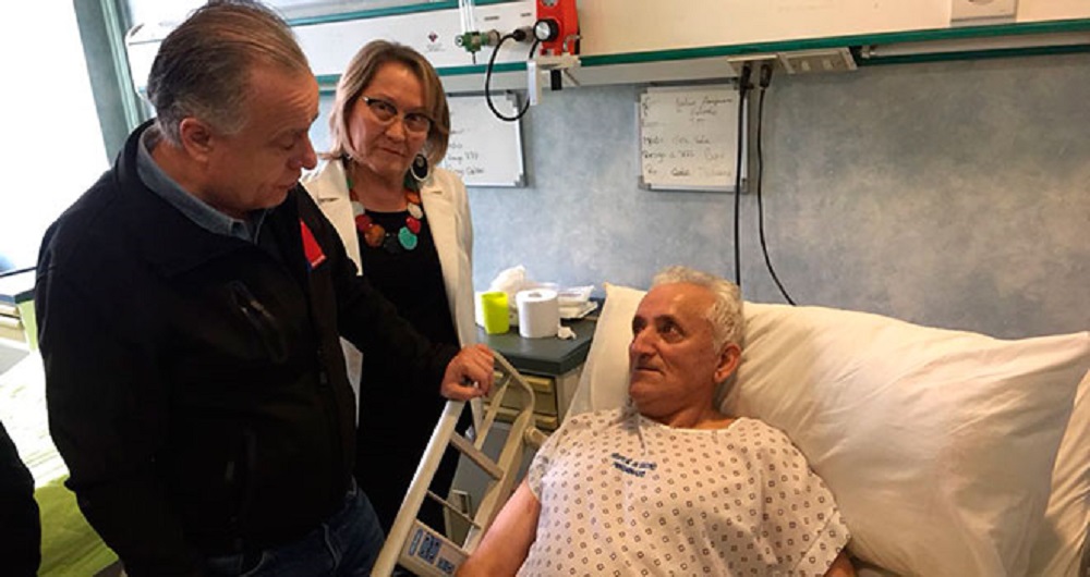 MINISTRO DE SALUD VALORÓ DISMINUCIÓN DE LISTA DE ESPERA QUIRÚRGICA PROVINCIAL EN VISITA A CHILOÉ