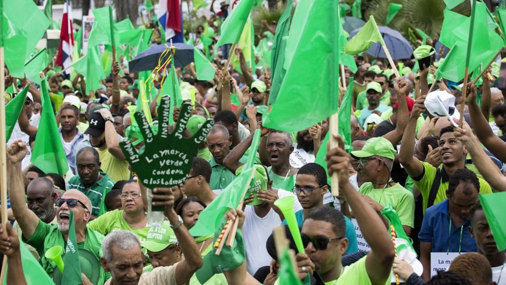  LA «MARCHA DEL MILLÓN» CONTRA LA CORRUPCIÓN EN REPÚBLICA DOMINICANA