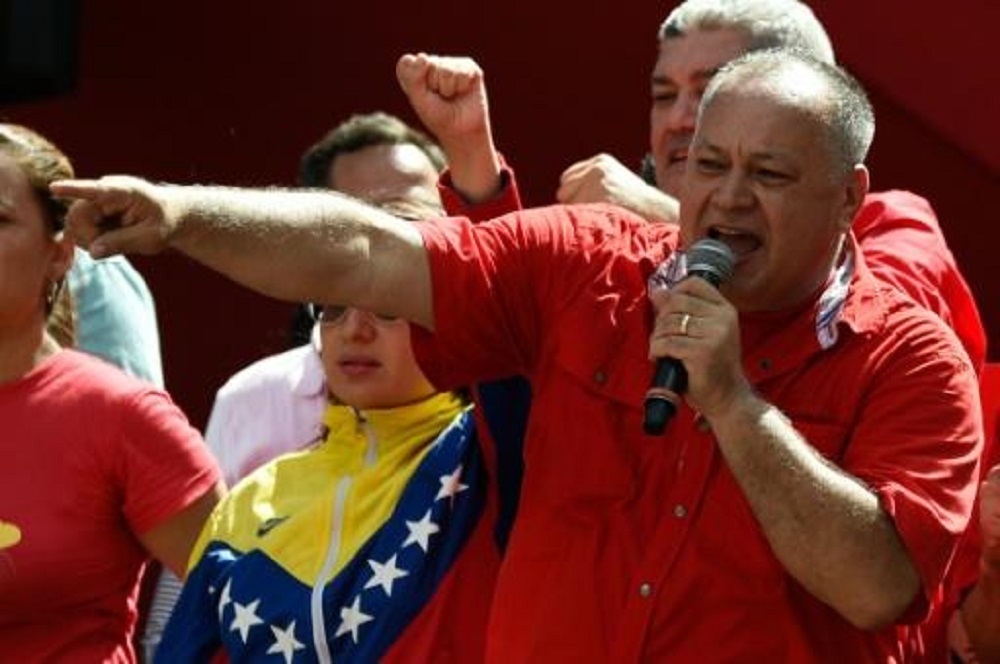 LÍDER CHAVISTA DIOSDADO CABELLO DESESTIMA ACUSACIÓN DE EE.UU DE NARCOTRÁFICO