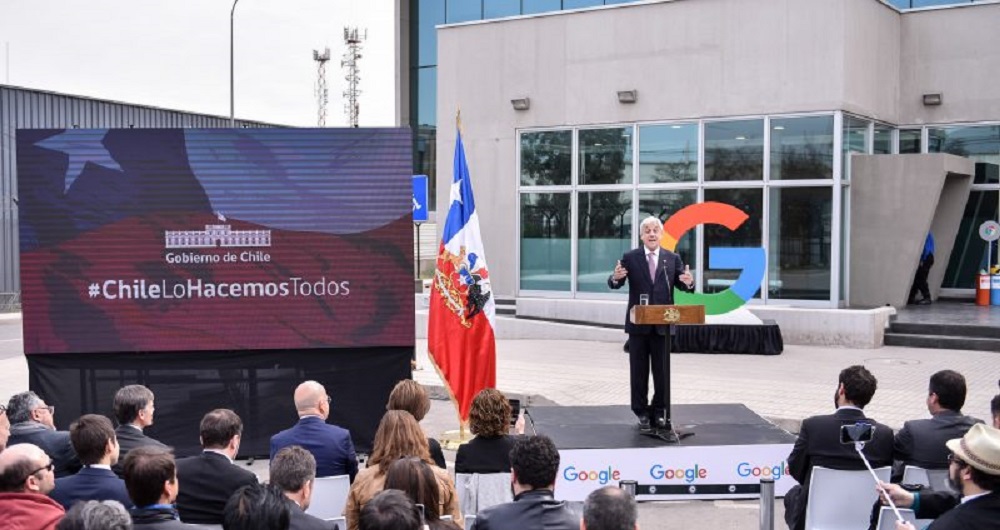 NEGOCIOS / GOOGLE INVERTIRÁ US$ 140 MILLONES EN EXPANSIÓN DE SU DATA CENTER EN CHILE