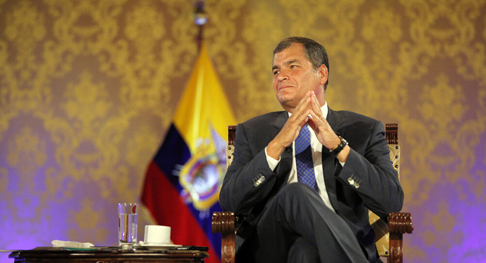 ACUSAN AL EXPRESIDENTE DE ECUADOR RAFAEL CORREA DE QUERER DESESTABILIZAR AL GOBIERNO DE LENÍN MORENO A TRAVÉS DE LAS REDES SOCIALES