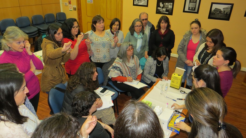 SALUD / SERVICIO DE SALUD ARAUCANÍA SUR INICIÓ CAPACITACIÓN PARA APLICACIÓN DE TEST RÁPIDO DE VIH