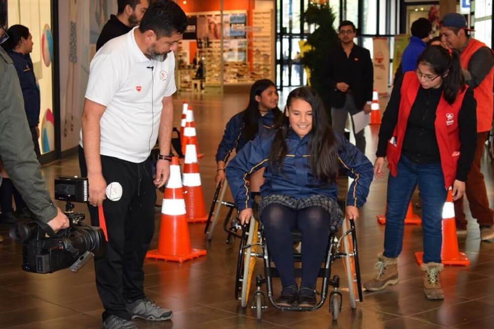 CIENCIA / «PONTE EN MI LUGAR»: INCLUSIVA INTERVENCIÓN URBANA CON LA QUE SE DIO INICIO A LA SEMANA NACIONAL DE LA CIENCIA Y LA TECNOLOGÍA EN LA ARAUCANÍA