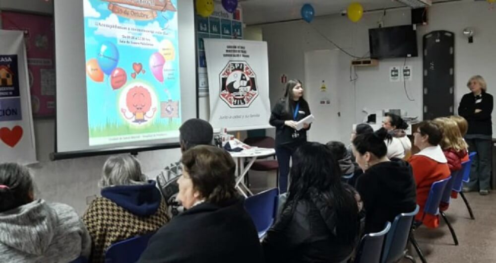 SALUD / HOSPITAL DE PICHILEMU CONMEMORÓ DÍA MUNDIAL DE LA SALUD MENTAL