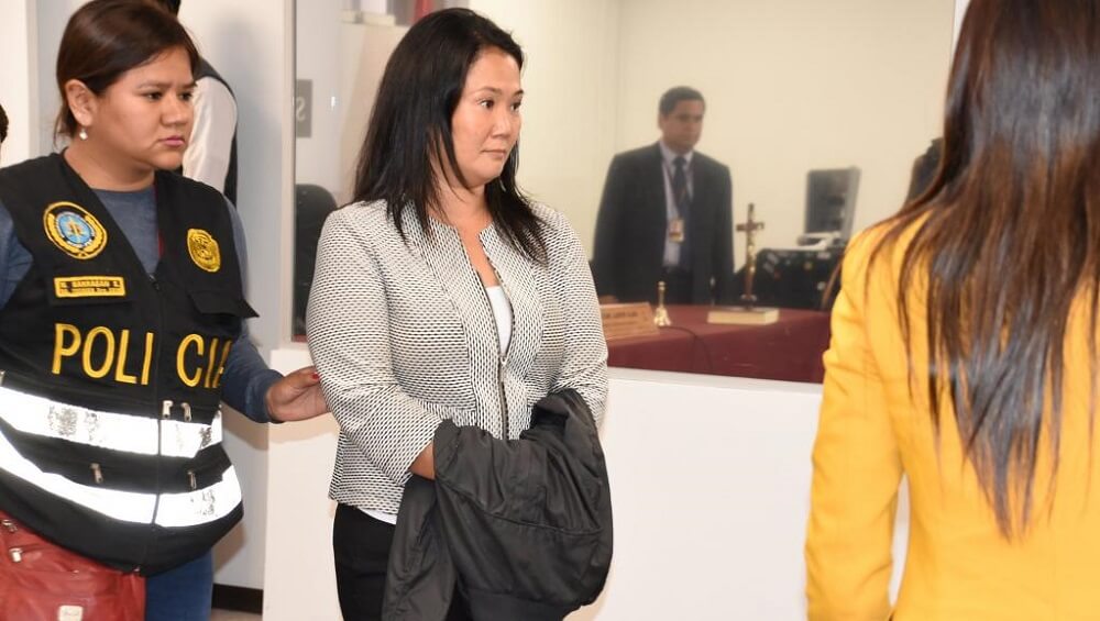 KEIKO FUJIMORI VUELVE A PRISIÓN Y SU PARTIDO POLÍTICO SE DESMORONA