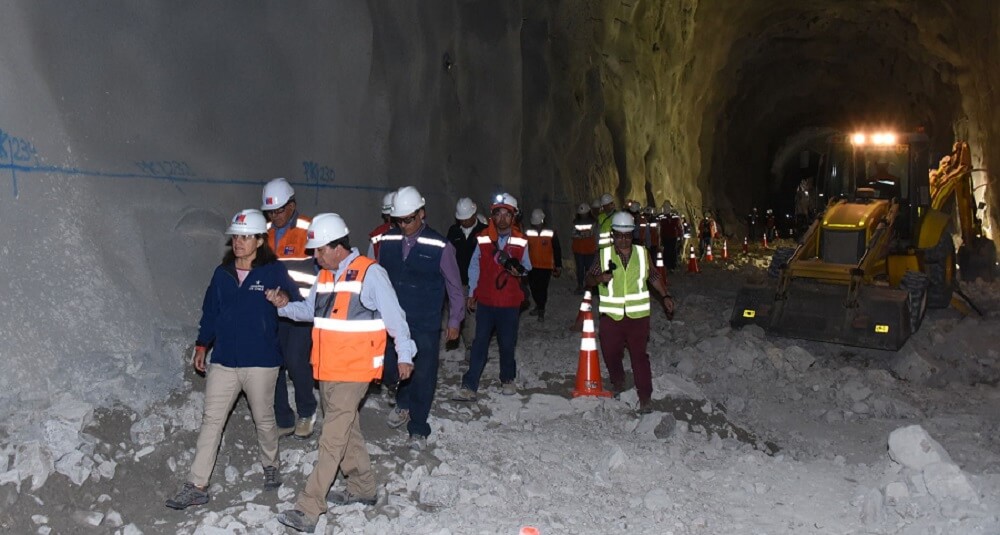 EMBALSE CHIRONTA: LISTO TÚNEL QUE EN MARZO O ABRIL DE 2019 DESVIARÁ AGUAS DEL «RÍO LLUTA»