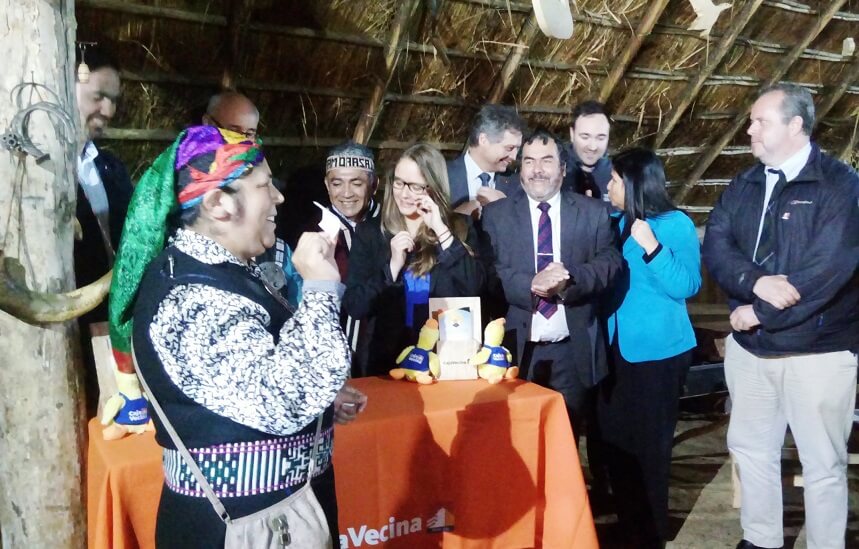 PROGRAMA PILOTO DEL BANCO ESTADO PERMITIÓ ABRIR LA PRIMERA CAJA VECINA EN UNA RUKA MAPUCHE