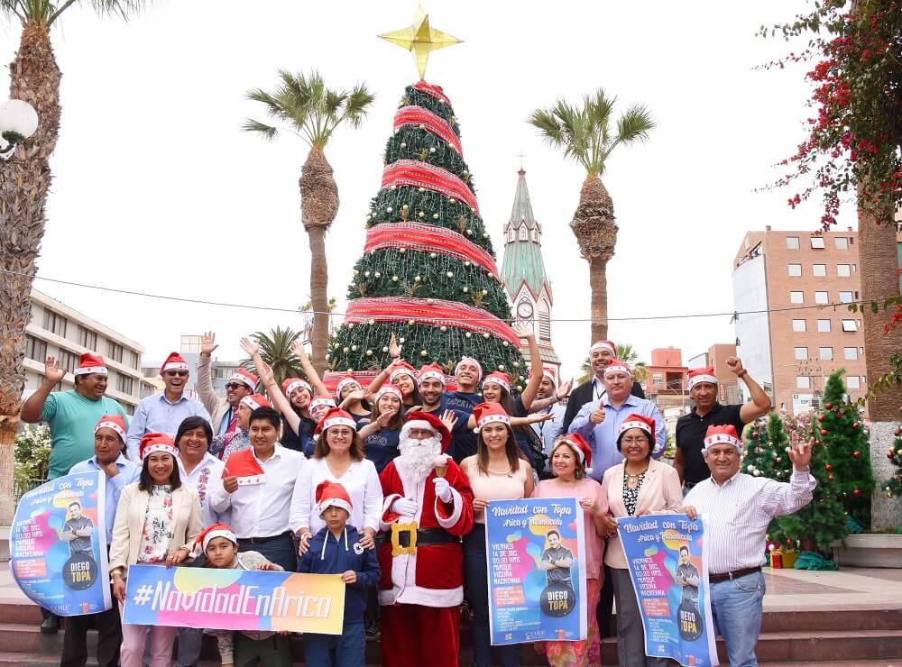 CULTURA / GOBIERNO REGIONAL ANUNCIÓ «SHOW DE TOPA» PARA CELEBRAR NAVIDAD 2018 EN ARICA Y PARINACOTA