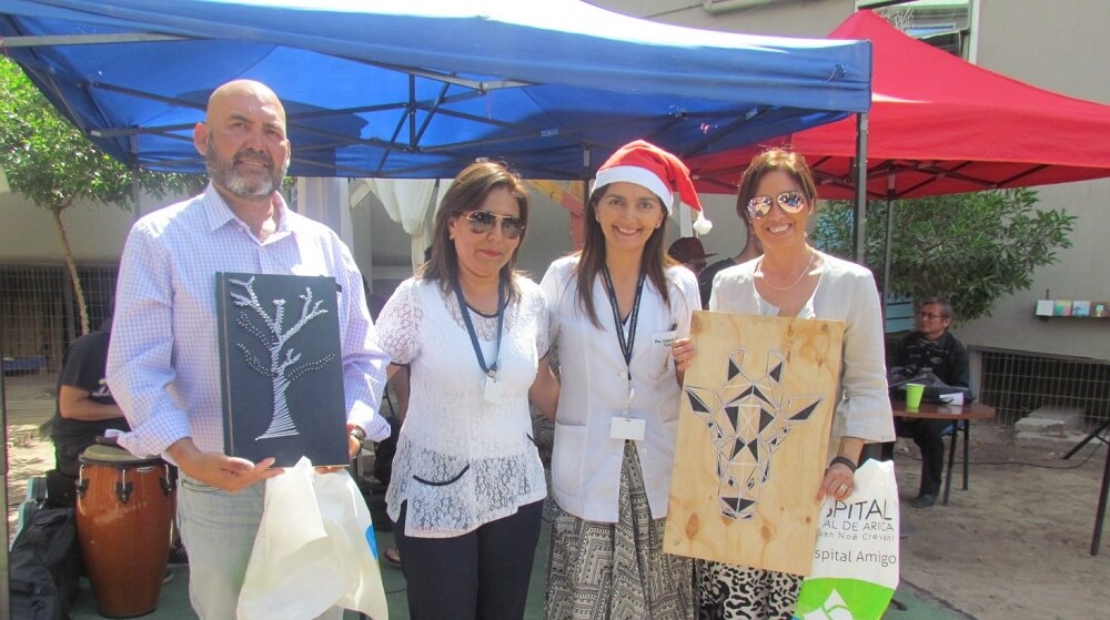 SALUD / PACIENTES DE UNIDAD DE SALUD MENTAL DEL HOSPITAL DE ARICA CELEBRARON LA NAVIDAD