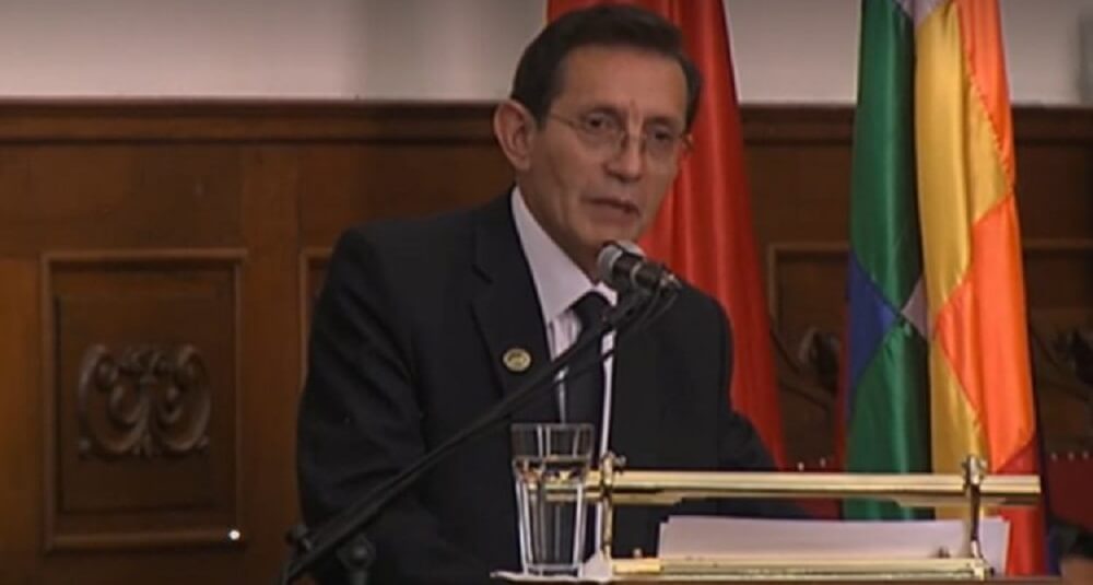 EL PRESIDENTE DEL TRIBUNAL SUPREMO DE JUSTICIA DE BOLIVIA ARREMETE CONTRA LA PRENSA