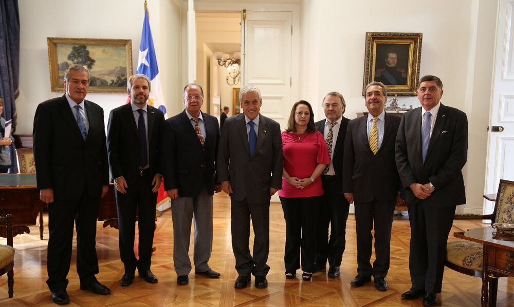 POLÍTICA / BANCADA DEL PARTIDO RADICAL (PR) SE REUNIÓ CON PRESIDENTE SEBASTIÁN PIÑERA