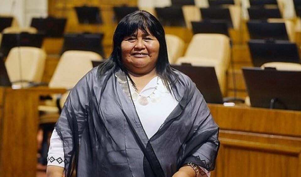 POLÍTICA / DIPUTADA MAPUCHE EMILIA NUYADO (PS) EXIGE RENUNCIA DE CHADWICK: «EL MINTIÓ AL PAÍS Y AL PRESIDENTE DE LA REPÚBLICA»