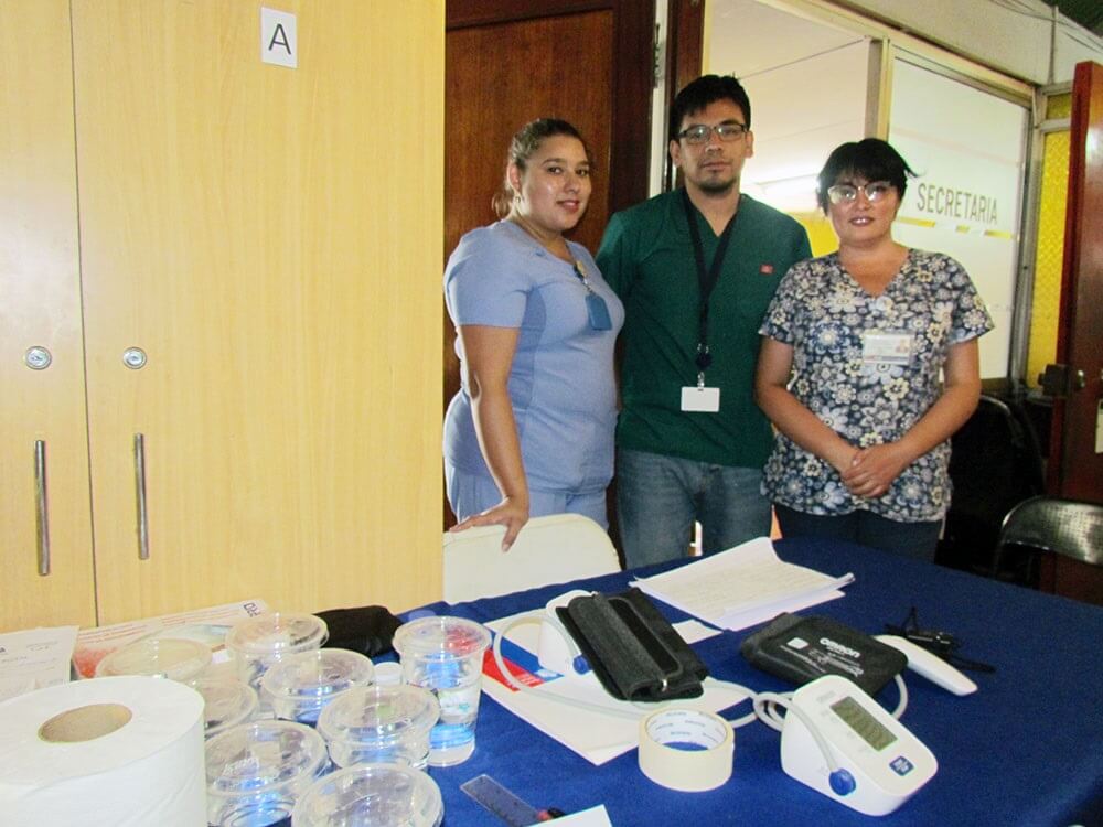 Servicio de Salud Arica dispuso de puesto médico en terminal de buses en respuesta a la alerta roja meteorológica