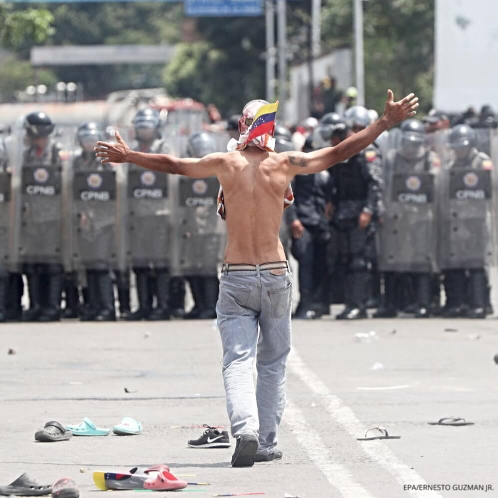  Michelle Bachelet condena «uso excesivo de la fuerza de las fuerzas de seguridad» en Venezuela