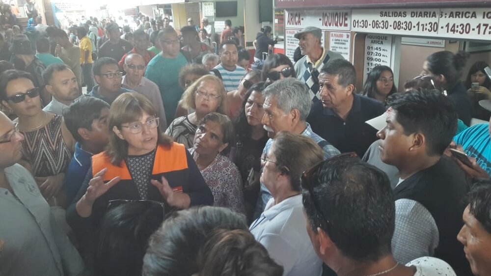  Intendenta Letelier: Arica podrá despachar 50 buses al sur inmediatamente después de reapertura de ruta 5 Norte