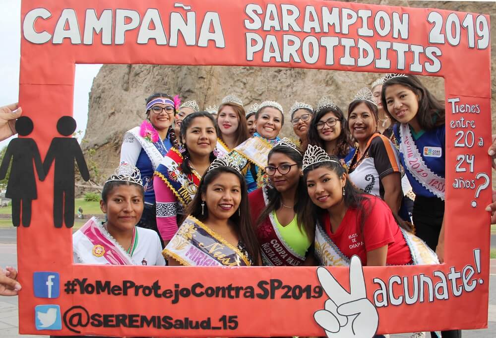  Seremi de Salud de Arica llama a jóvenes a motivarse con la vacuna del sarampión