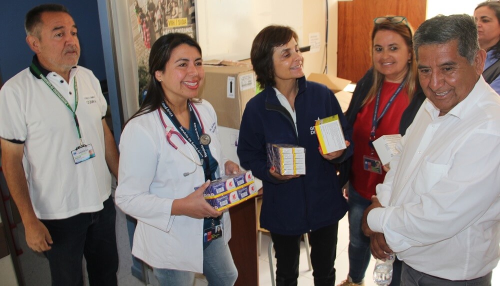  Ministra (s) de Salud visitó Copda para asegurar condiciones sanitarias ante emergencia hidrometeorológica