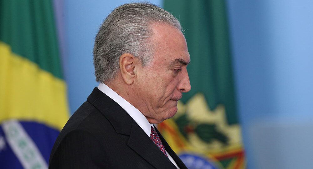  Autoridades de Brasil detienen al expresidente Michel Temer