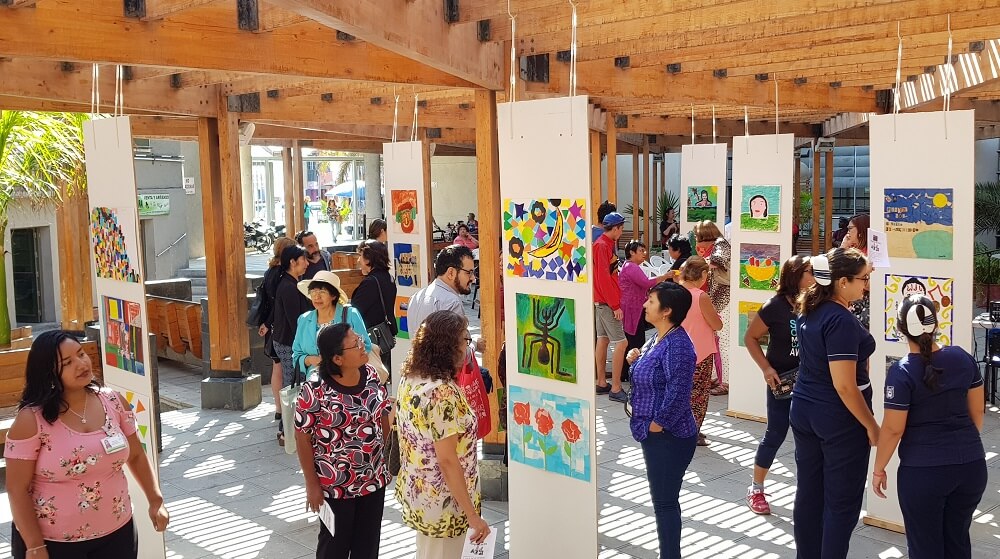 Con exposición de arte «Hospital de Día» del Servicio de Salud Arica celebra su séptimo aniversario
