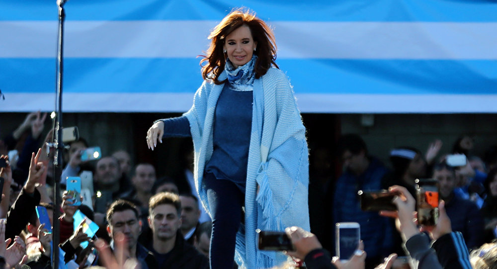 Cristina Fernández anuncia que será candidata a vicepresidente de Alberto Fernández