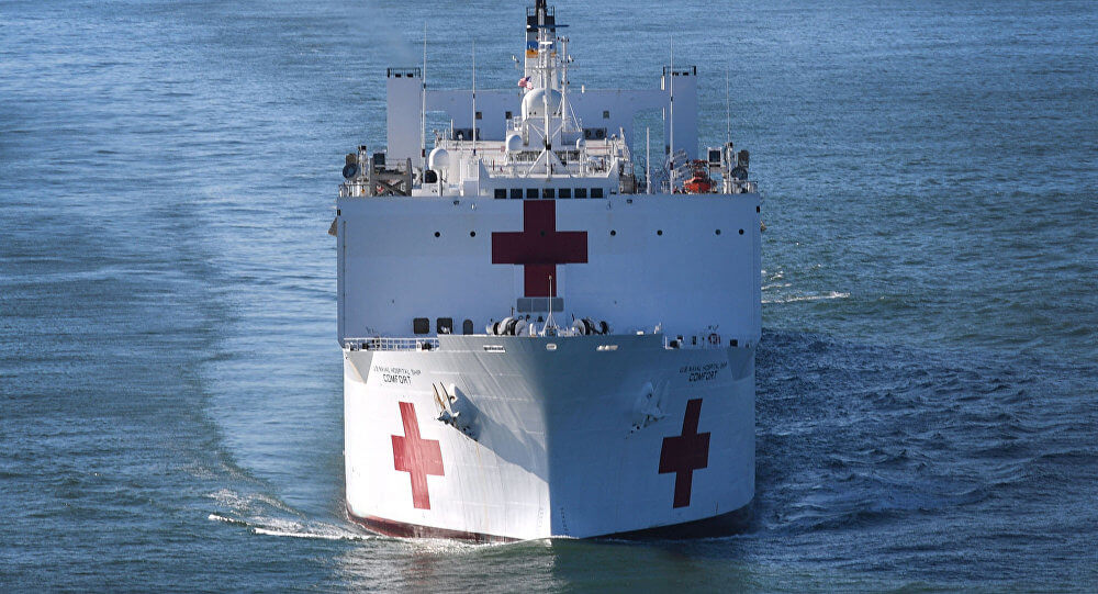  Asambleísta: envío de buque hospital a Venezuela muestra la doble moral de EEUU