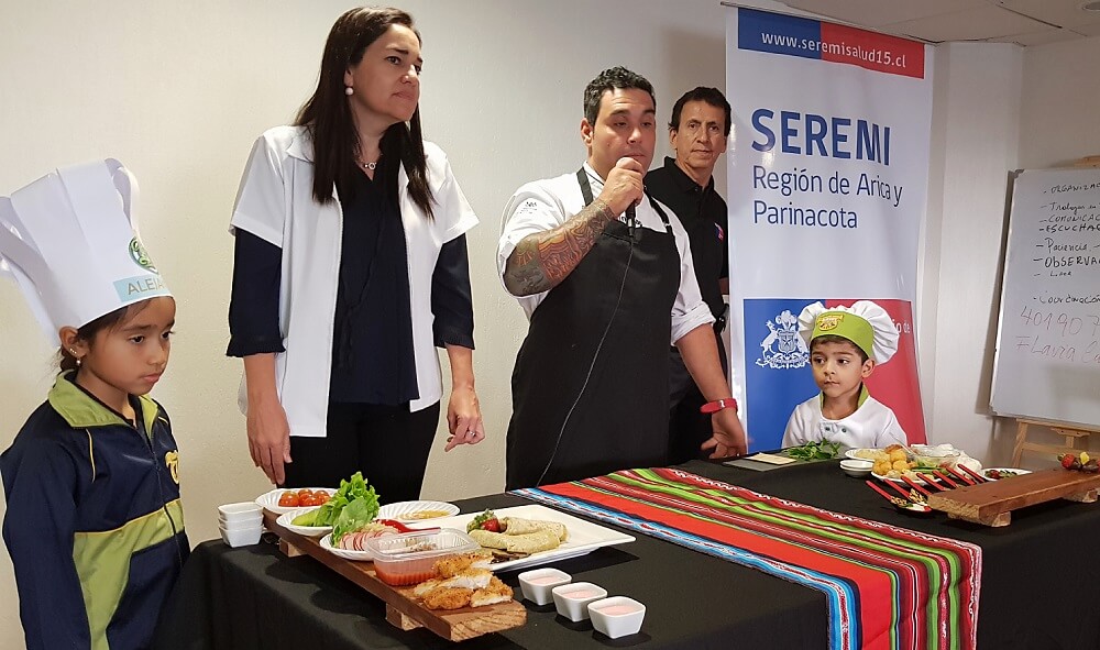 Chefs ariqueños se capacitaron para contar con nueva carta de menú infantil saludable
