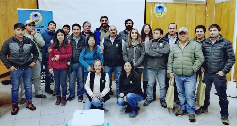 En Alto BioBío capacitan a funcionarios del PDTI en bosques de utilidad apícola