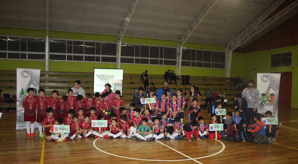  En la comuna de Laja Campeonato de Futsal Formativo: «una fiesta deportiva para grandes y chicos»