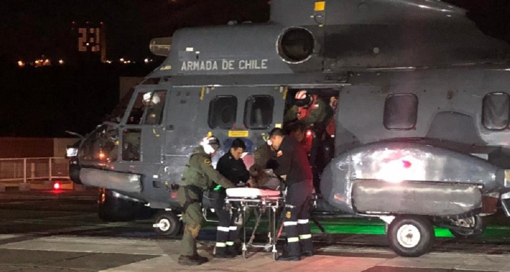  Exitoso rescate nocturno a «mujer extraviada en Pichidangui» por parte de la Armada