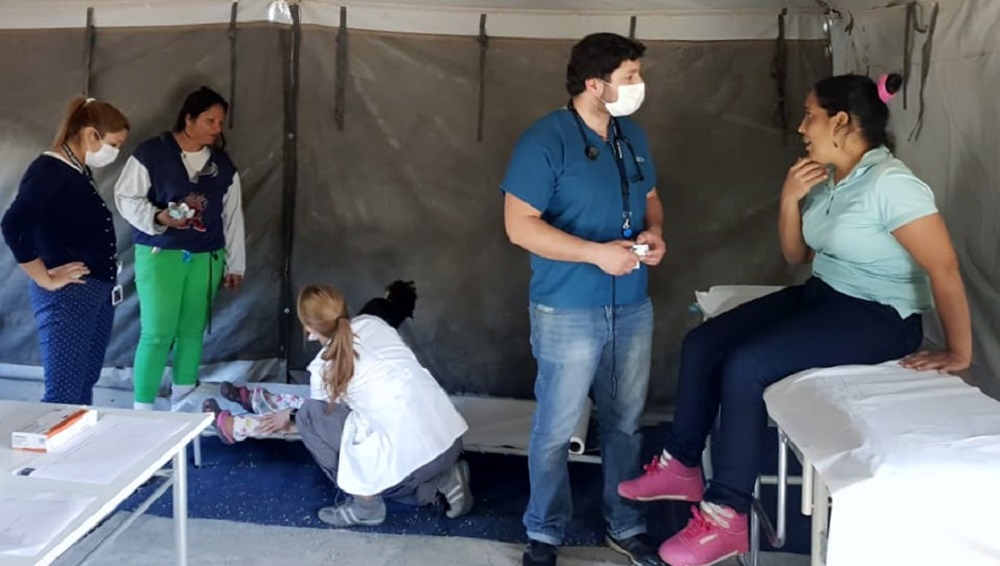  Servicio de Salud Arica realiza atenciones diarias en Complejo Fronterizo Chacalluta