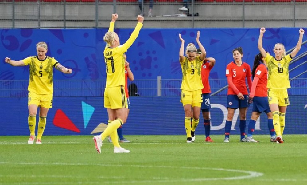  En su debut mundialista «Francia 2019» la roja cayó 2-0 ante Suecia