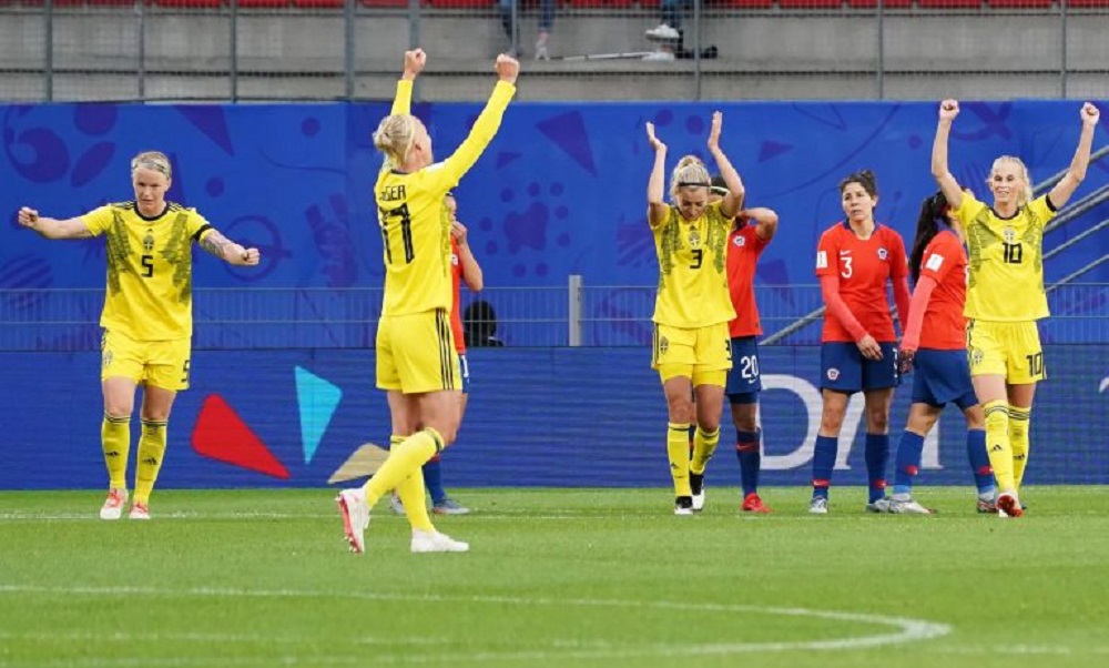 En su debut mundialista «Francia 2019» la roja cayó 2-0 ante Suecia