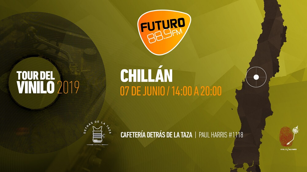  Más de 4 MIL vinilos ofrecerá el Tour del Vinilo 2019 en su paso por Chillán