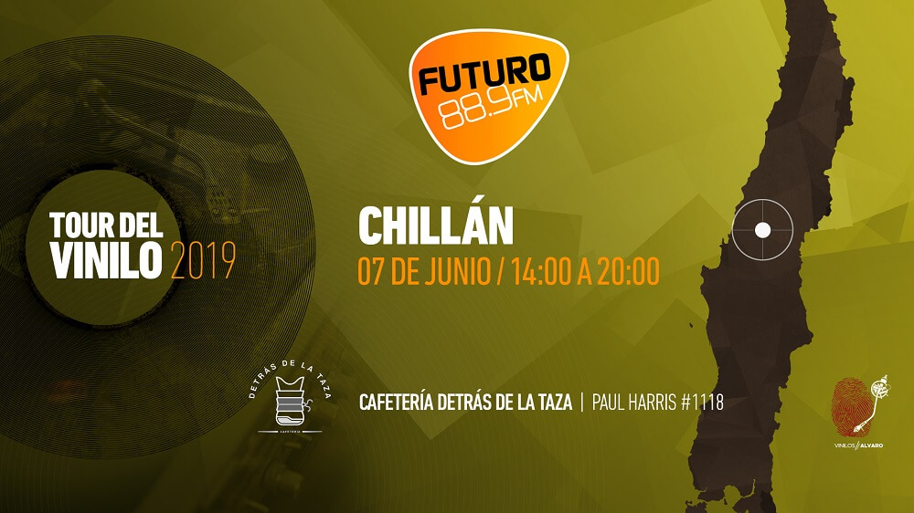 Más de 4 MIL vinilos ofrecerá el Tour del Vinilo 2019 en su paso por Chillán