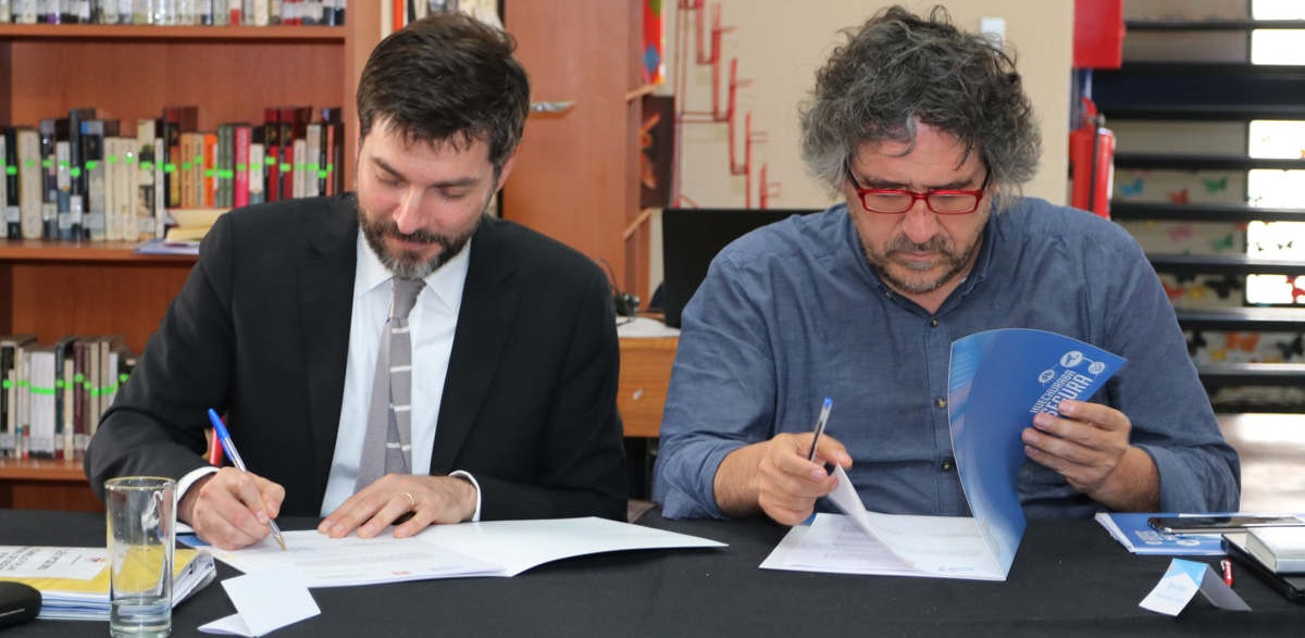Alcalde de Huechuraba firma convenio con Fundación Paz Ciudadana para crear Observatorio Comunal de Seguridad