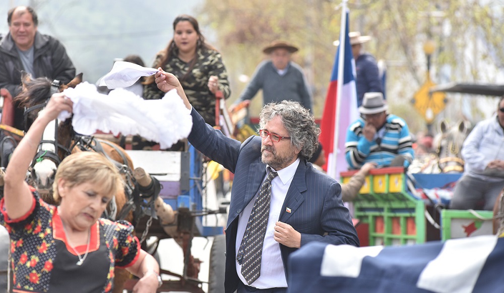  Alcalde de Huechuraba sorprendió con tremenda cueca