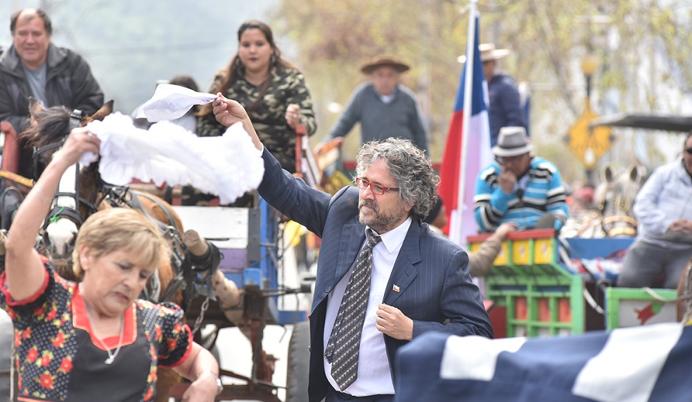 Alcalde de Huechuraba sorprendió con tremenda cueca