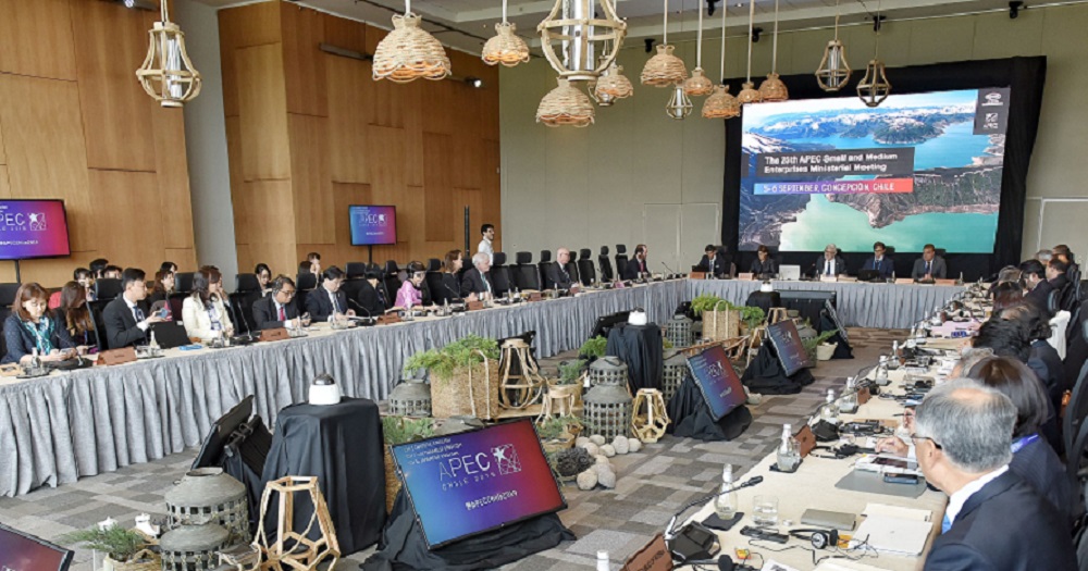 Ministro Fontaine inaugura 25ª Reunión Ministerial de Pymes APEC en Concepción