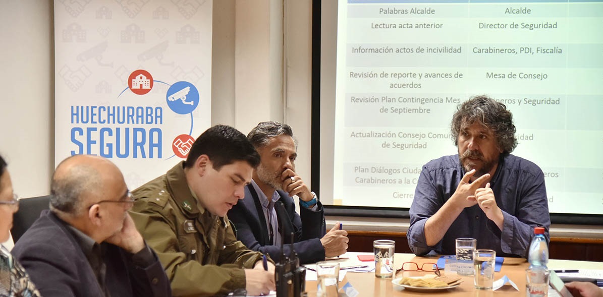 Alcalde de Huechuraba destacó eficacia del Plan de Contingencia Policial implementado en el mes de septiembre