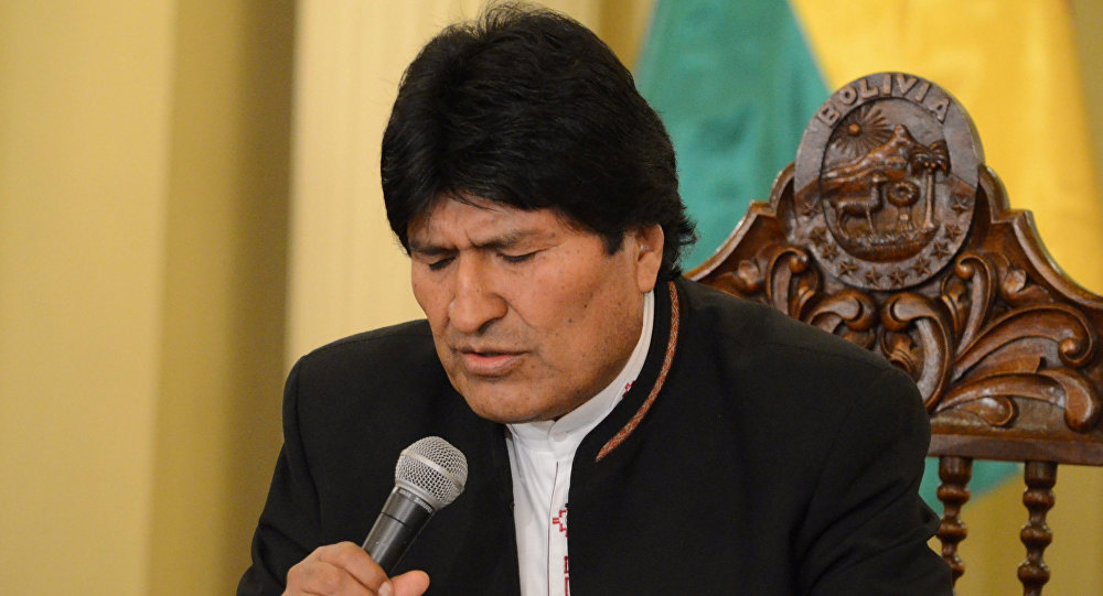  Evo Morales parte de Bolivia al exilio en México