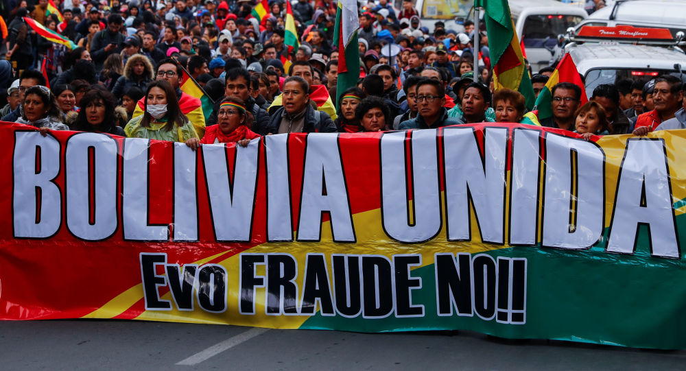  Opositores bolivianos deciden cerrar fronteras hasta que Evo Morales renuncie