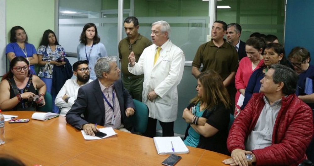  Ministro de Salud anunció medidas de seguridad para Hospital Padre Hurtado